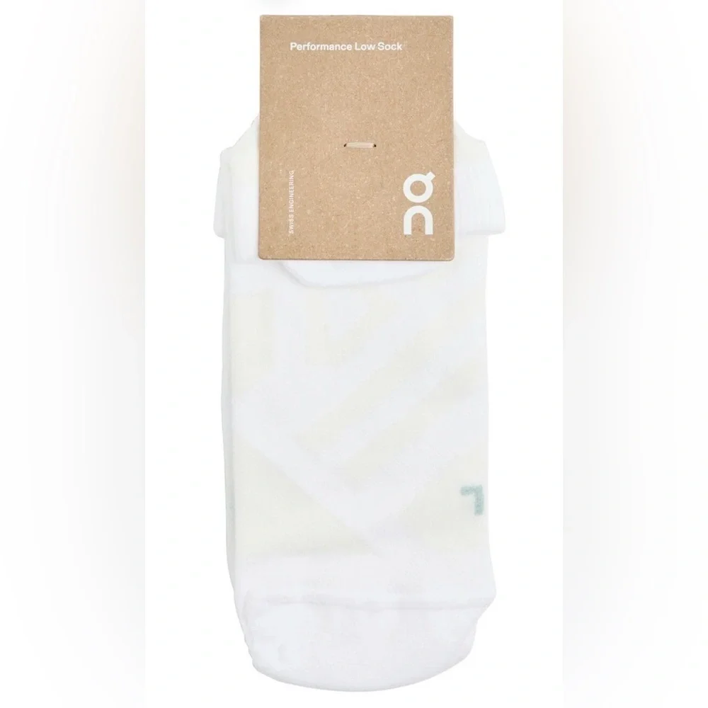 ON Performance Stretch-jersey Trainer Socks White L White/Ivory